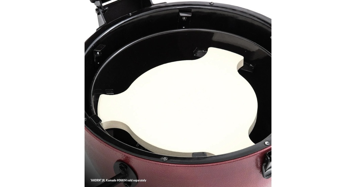 Char-GrillerAKORN Jr. Smokin' Stone en Heat Deflector afdekking  (Beige)