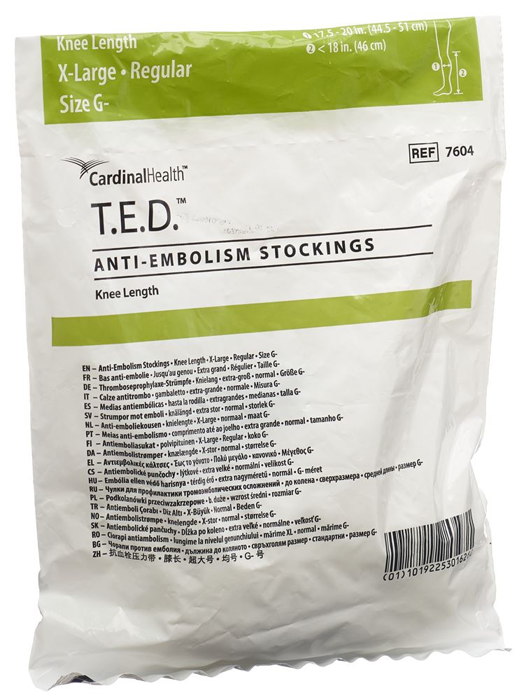 TED Strümpfe knielang<br>1 Paar, XL, normal