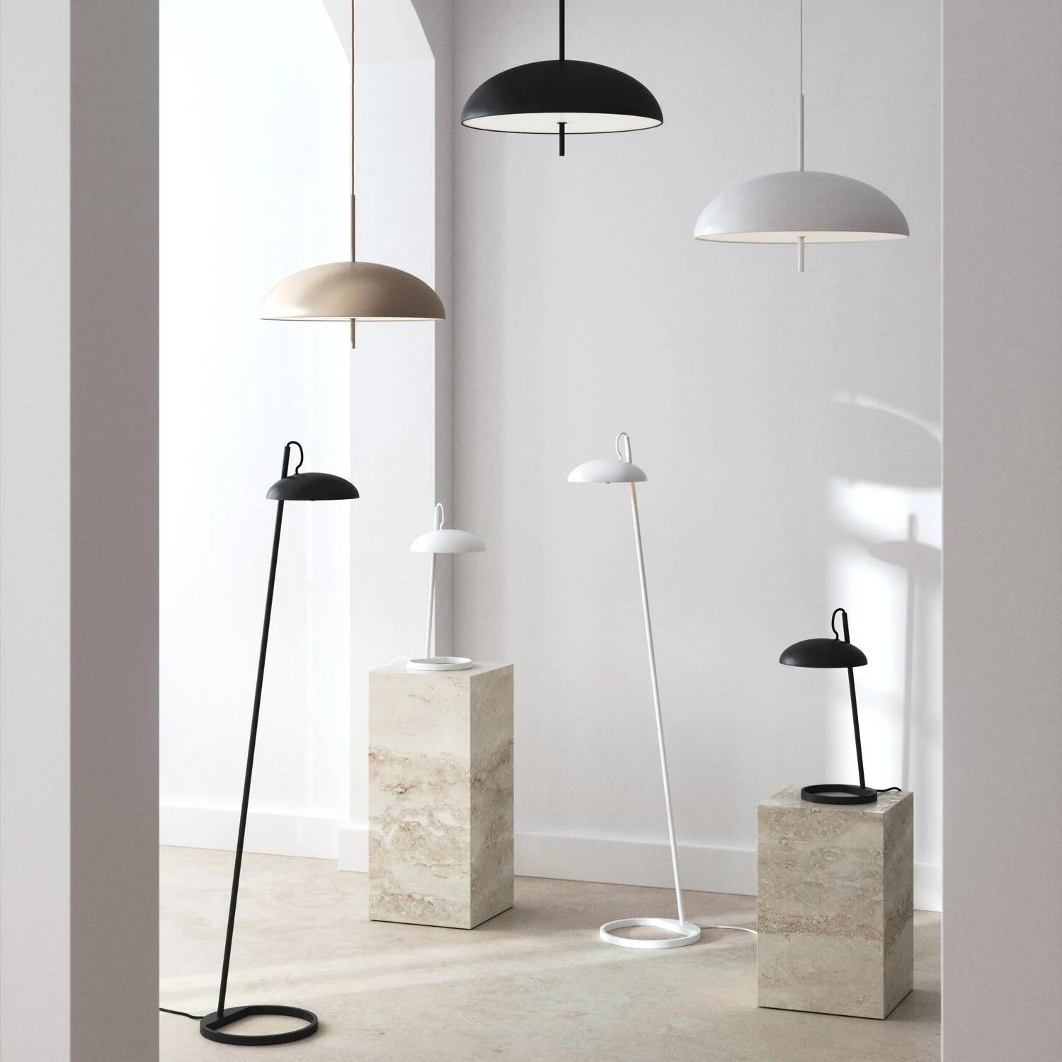 Design For The People  Versale bordlampe - hvid