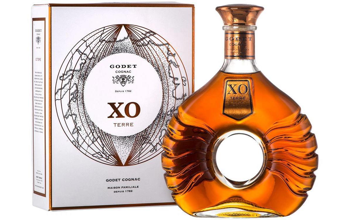 Godet XO Terre 0.7 lAromenreicher hochprozentiger Cognac