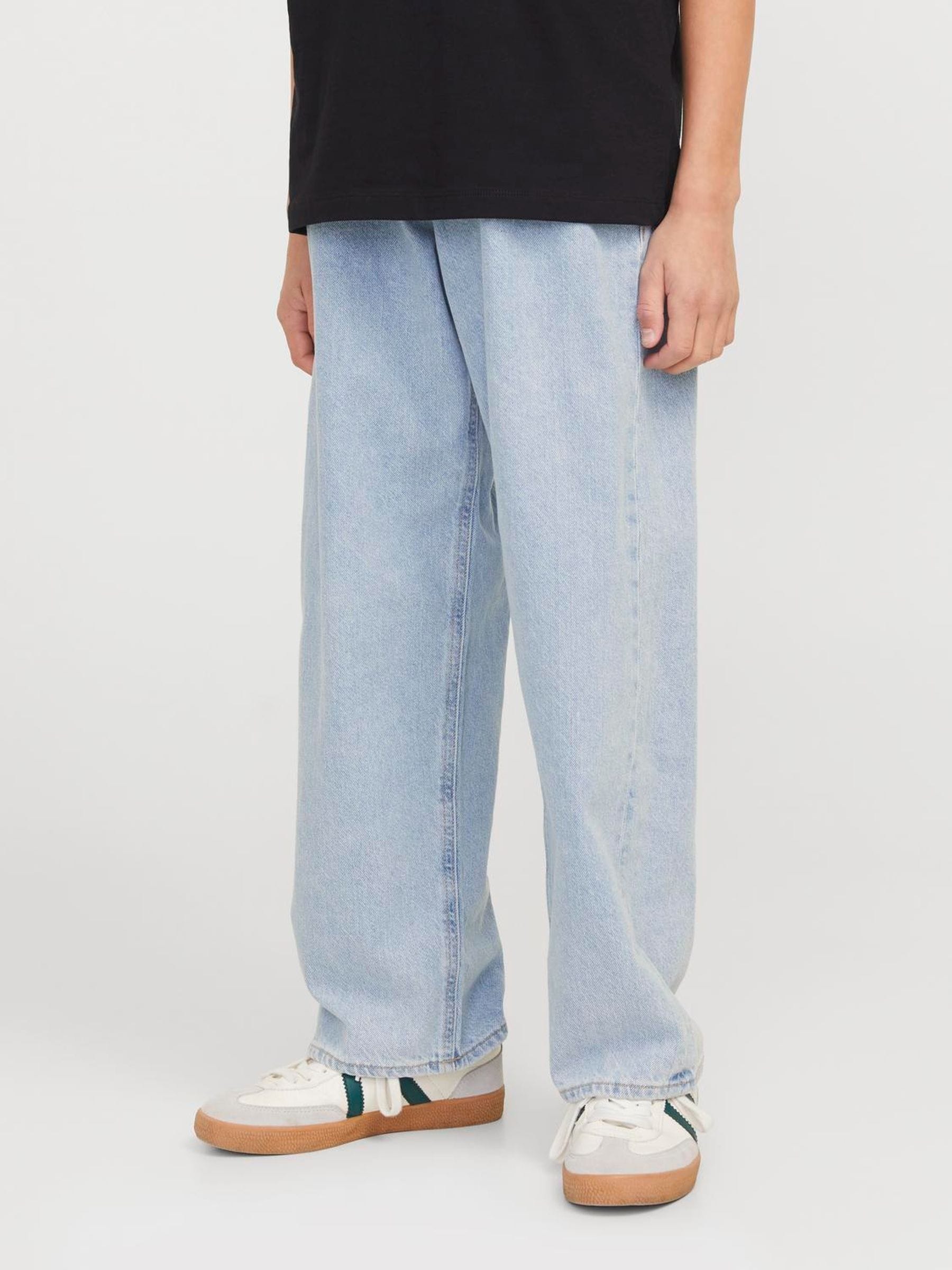 Blauw - JACK & JONES Junior Baggy Fit Alex Jeans