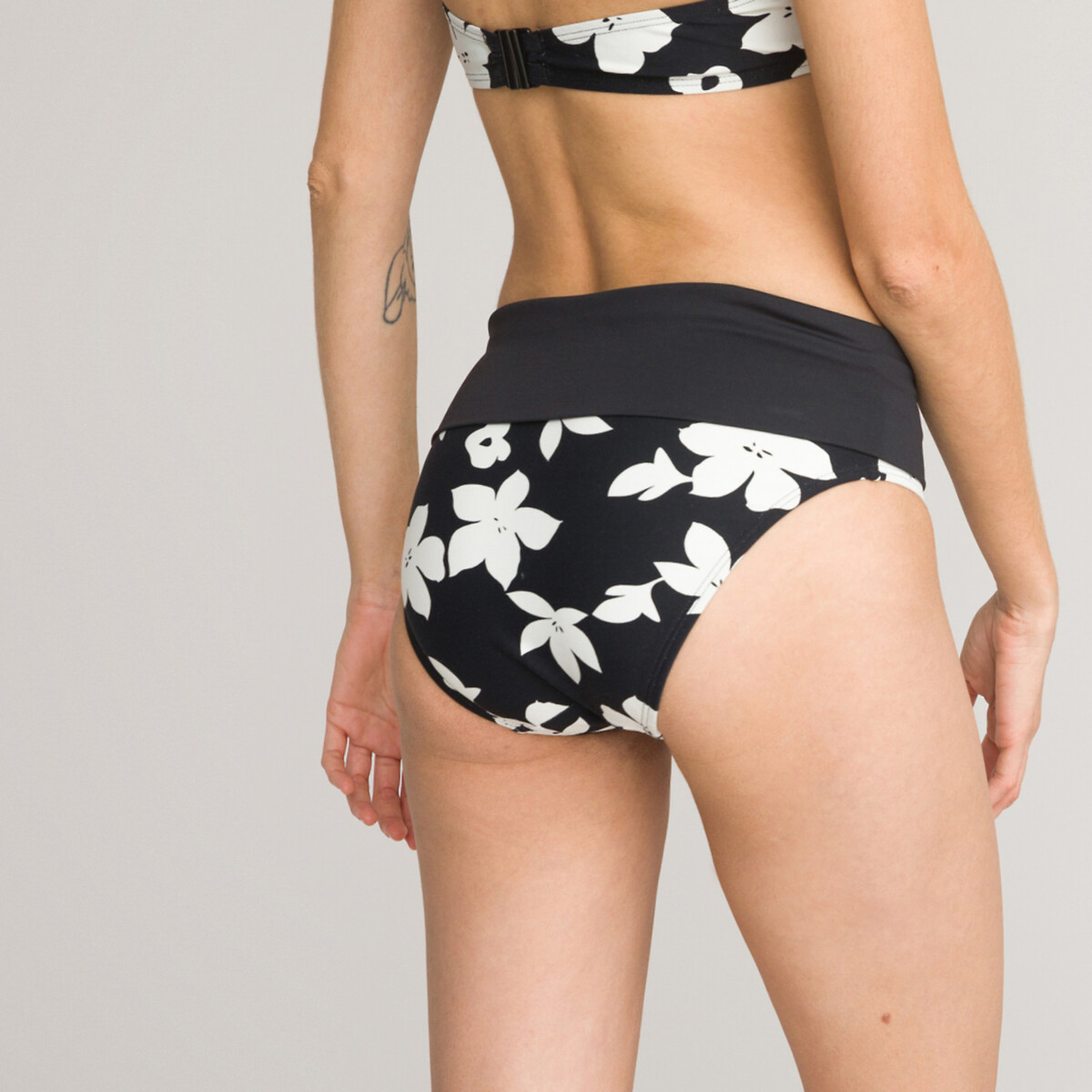 COLEÇÃO LA REDOUTE<br>Calcinha biquíni com estampa floral
