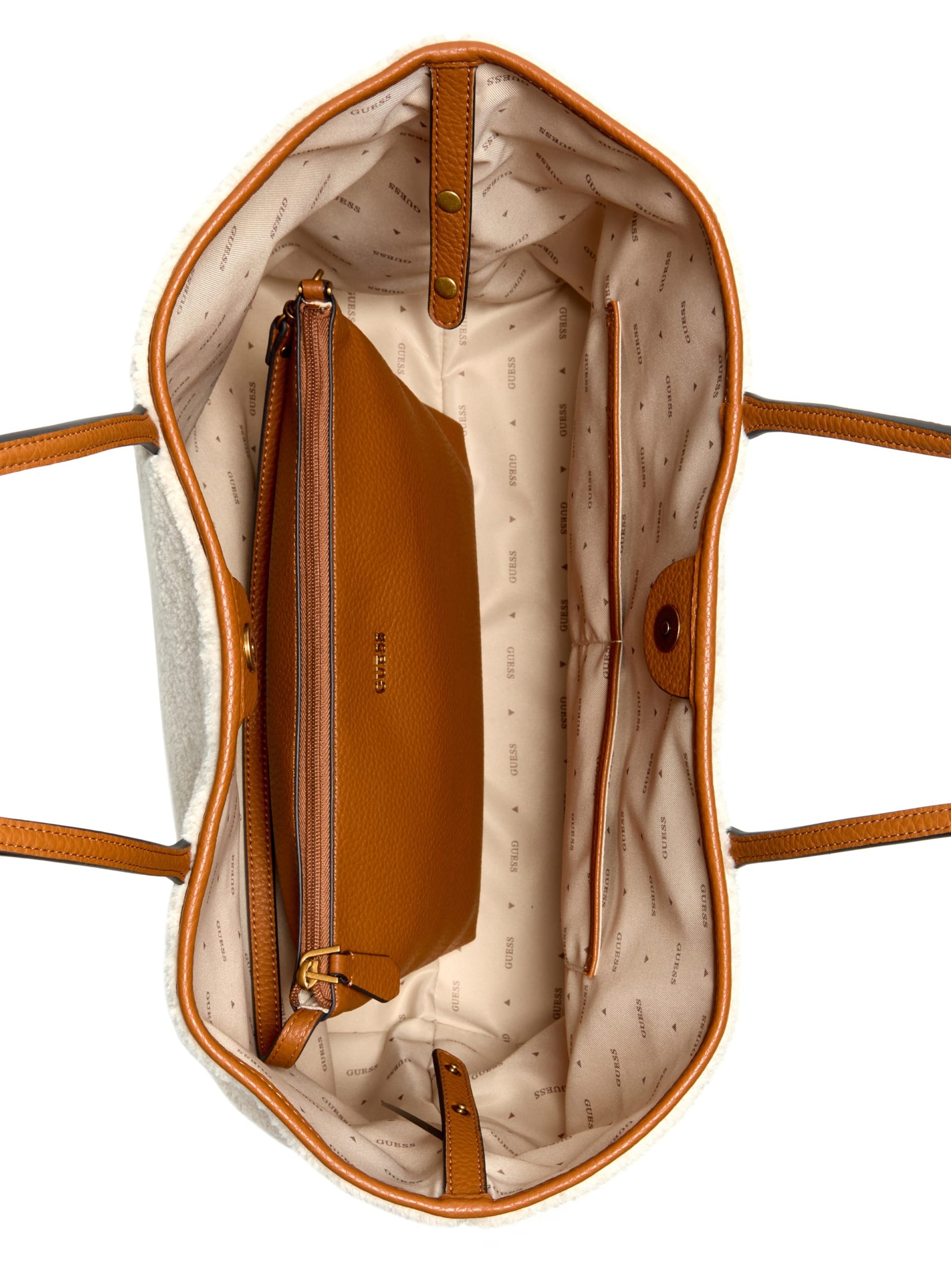 Conjunto de Bolsa Grande Victoria Shearling