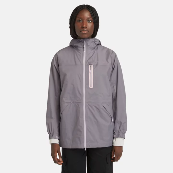 Veste imperméable repliable Jenness pour femme en violet