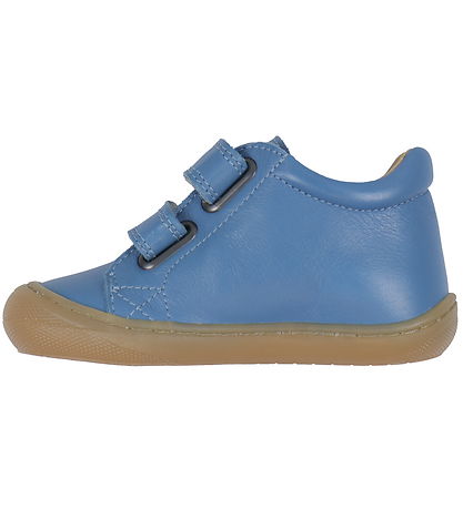 Pom Pom Lauflernschuh - First Sport Klettband - Hellblau