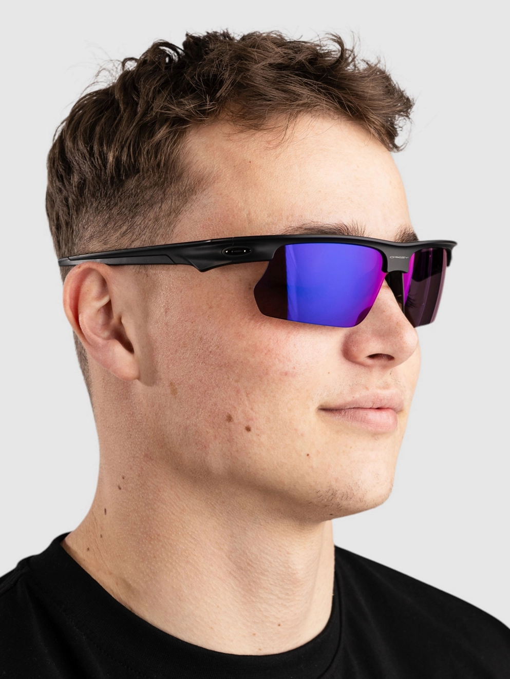 Oakley Bisphaera Matte Black Sunglasses prizm road