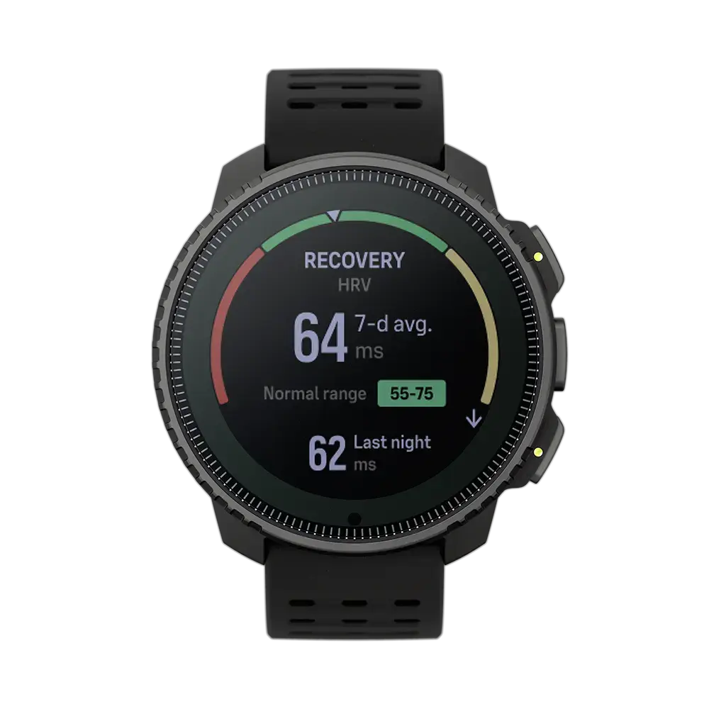 Suunto Vertical Solar Steel GPS Sporthorloge Zwart