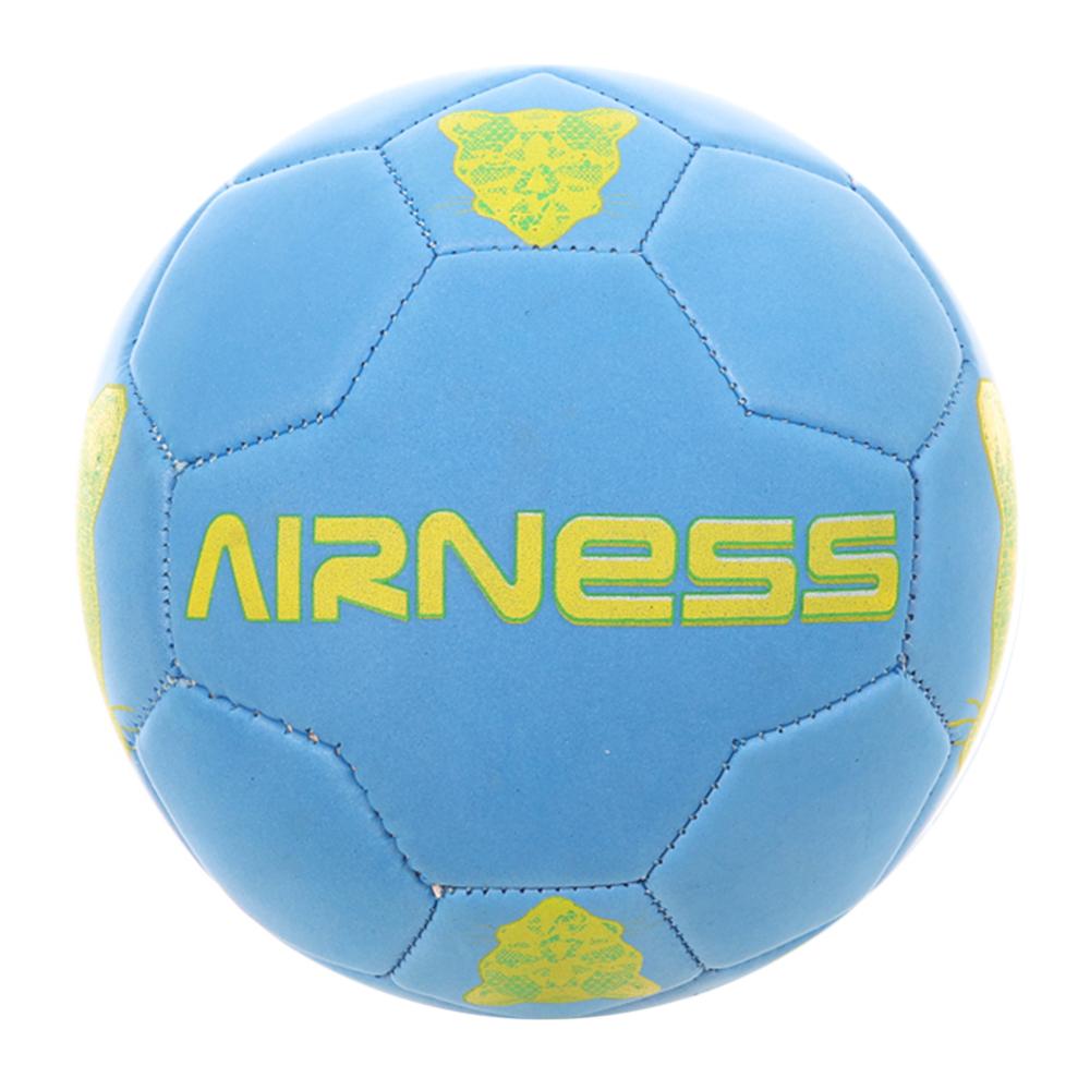 Airness Ballon de foot Bleu Airness Minisoft