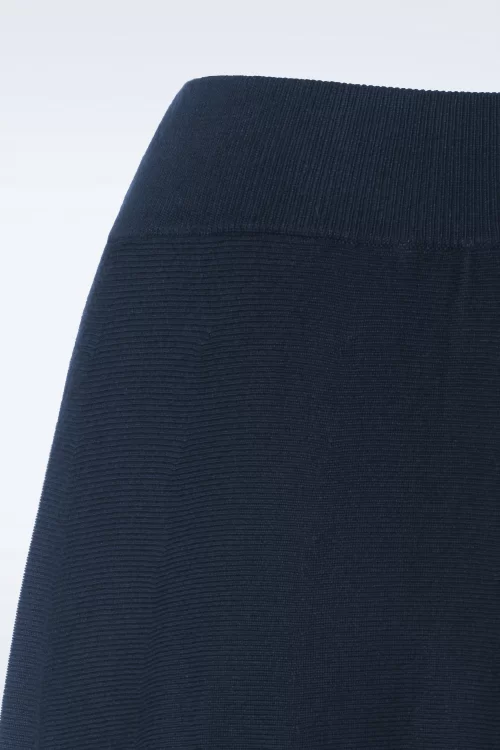 Banned Retro Knit dream rok in marineblauw
