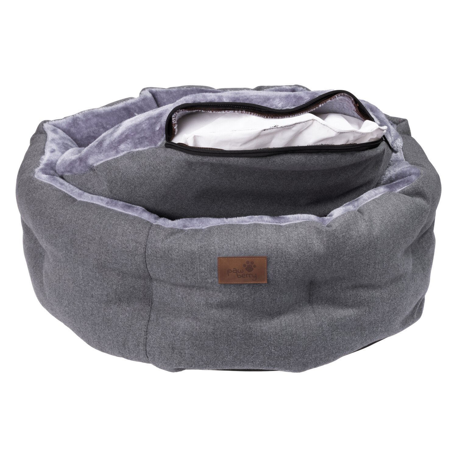 pawberry Hundebett Derby  - grey