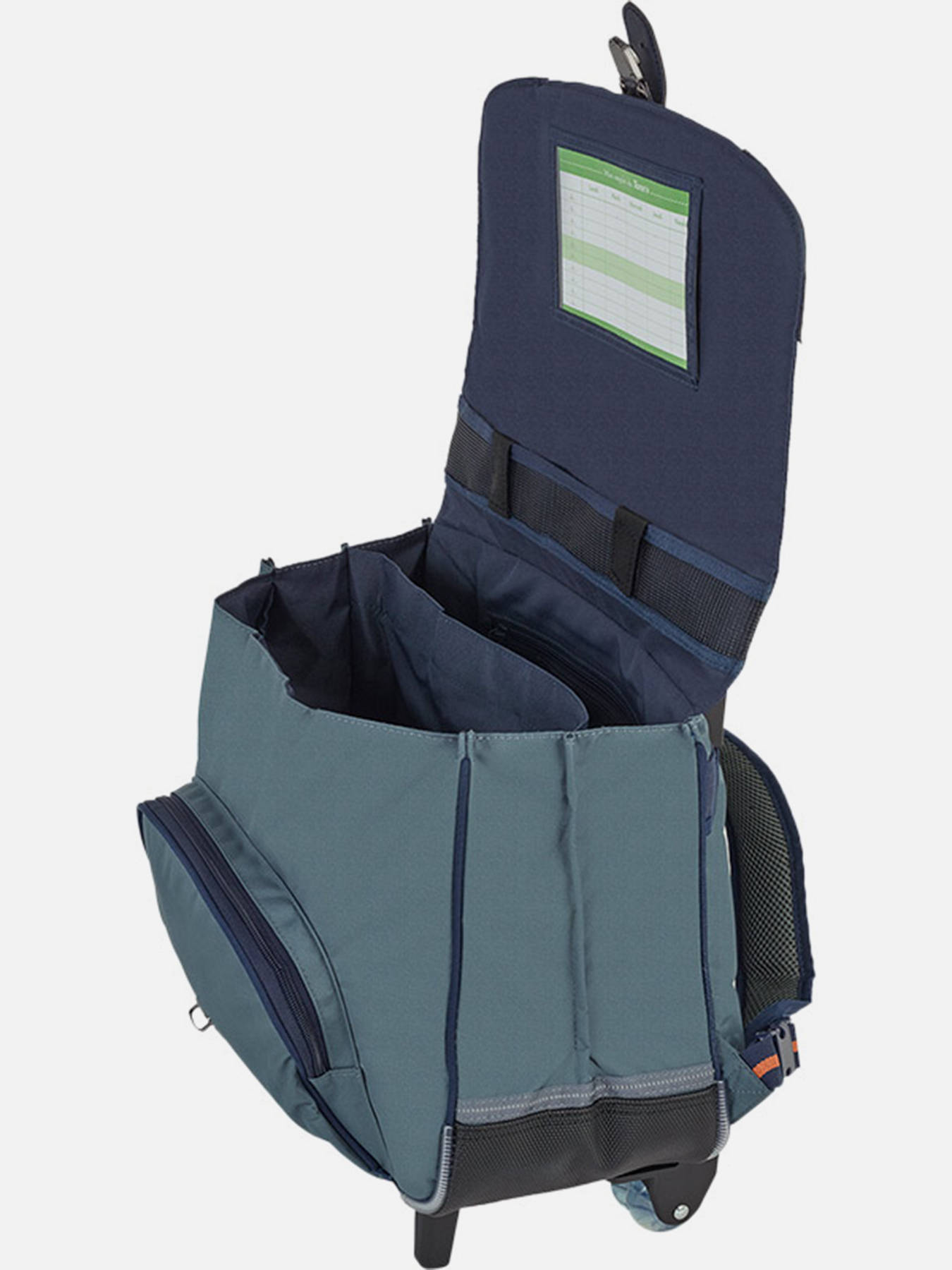 Cartable  roulettes 2 compartiments TANN'S