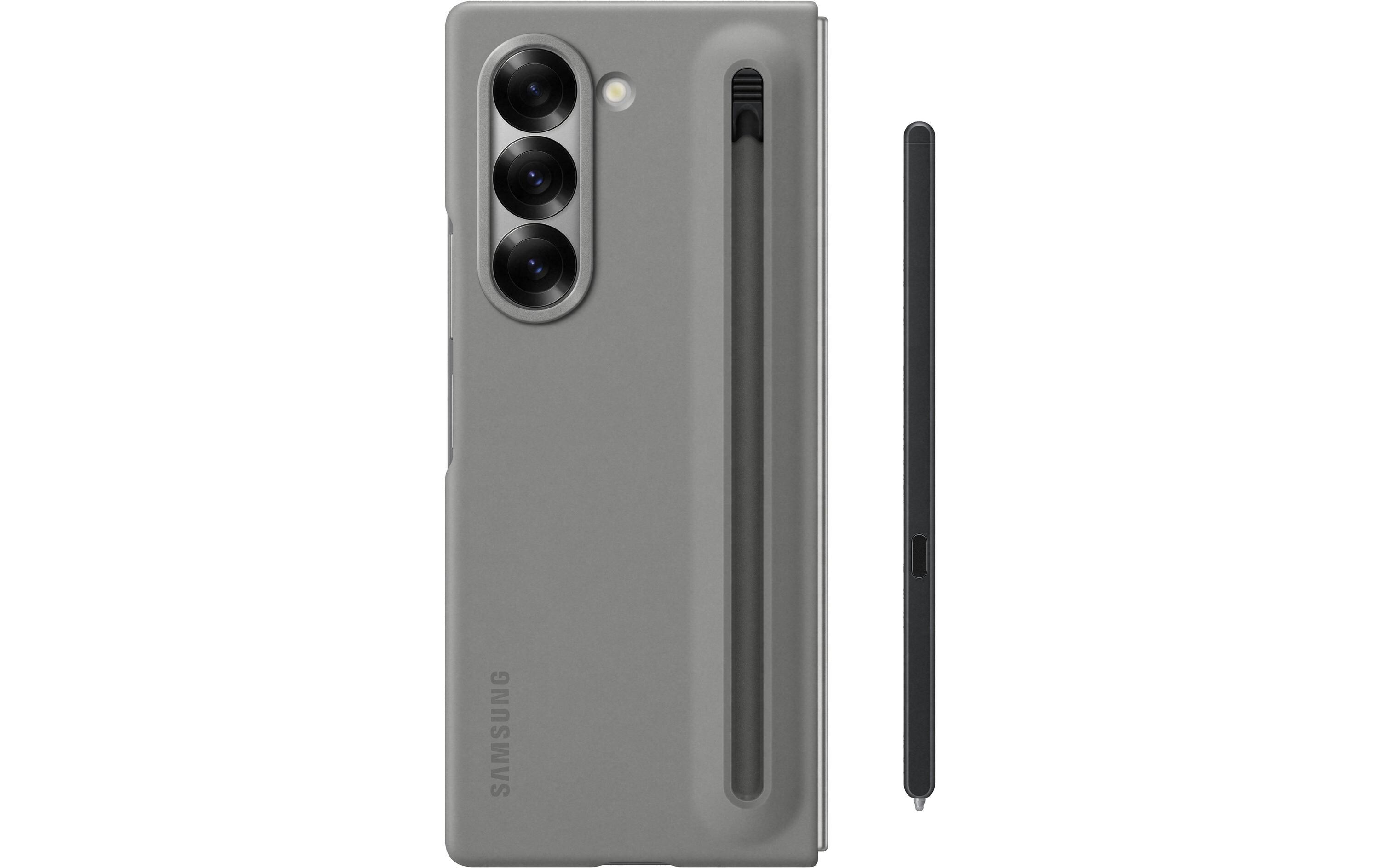 Back Cover S Pen Galaxy Z Fold6 GraySchutzhülle mit S Pen für das Samsung Galaxy Z Fold6