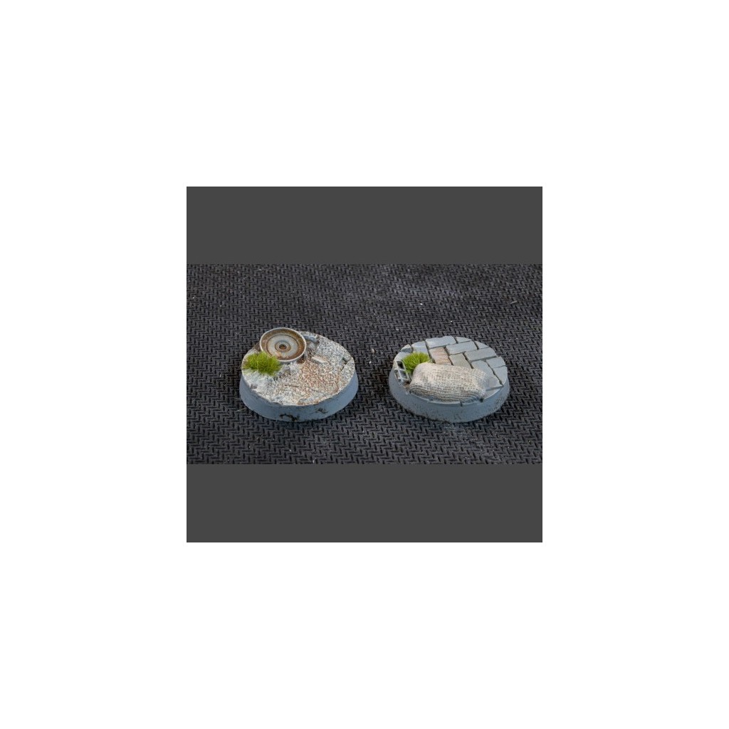 Urban Warfare Bases, Round 25mm (x10)