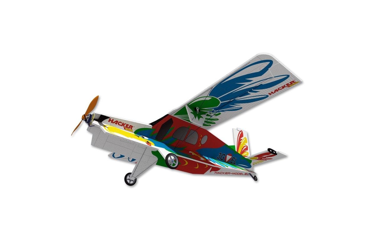 Motorflugzeug Pilatus Turbo Porter XF Fredi 890 mm ARFSlowlfyer mit 89 cm Spannweite