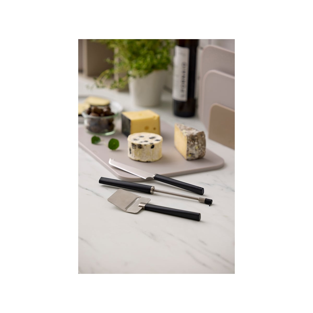 Rosti Emma Cheese set 3 parts Black