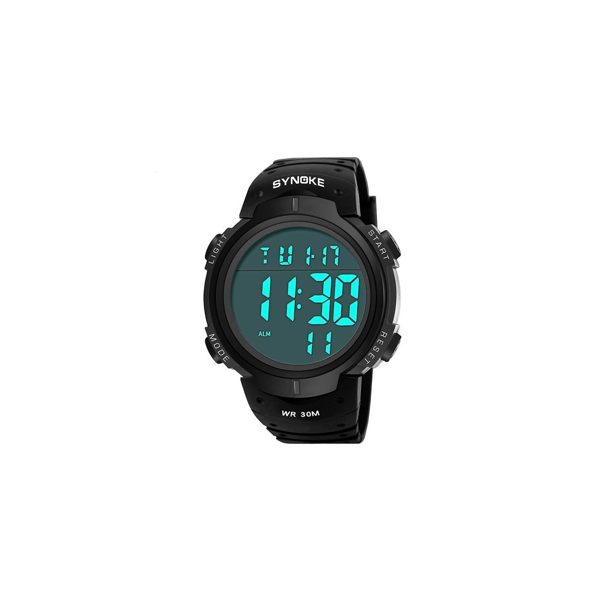 Vannresistent sportsklokke  - rund display