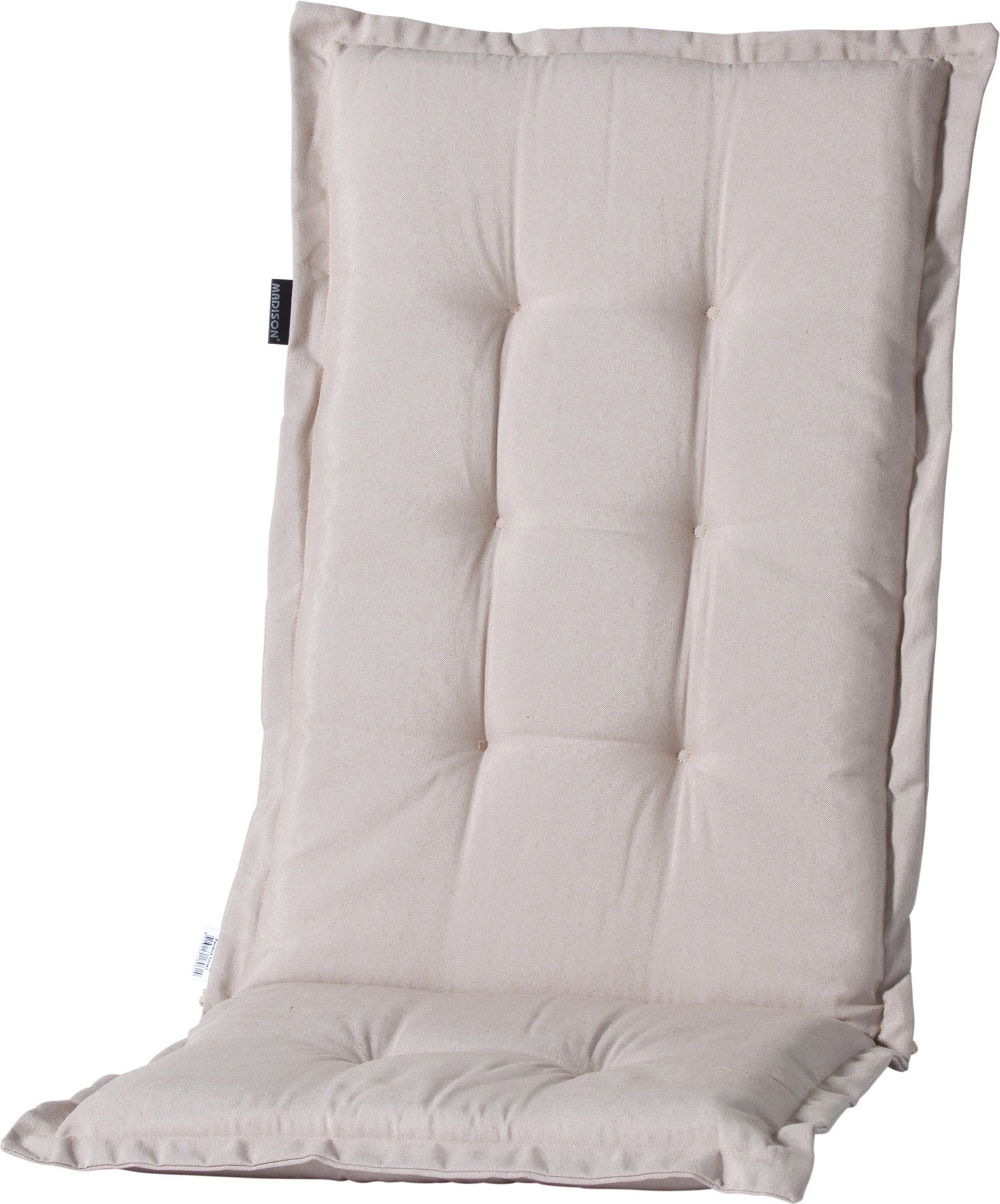 Madison tuinstoel kussen Panama beige 105 x 50 x 8 cm