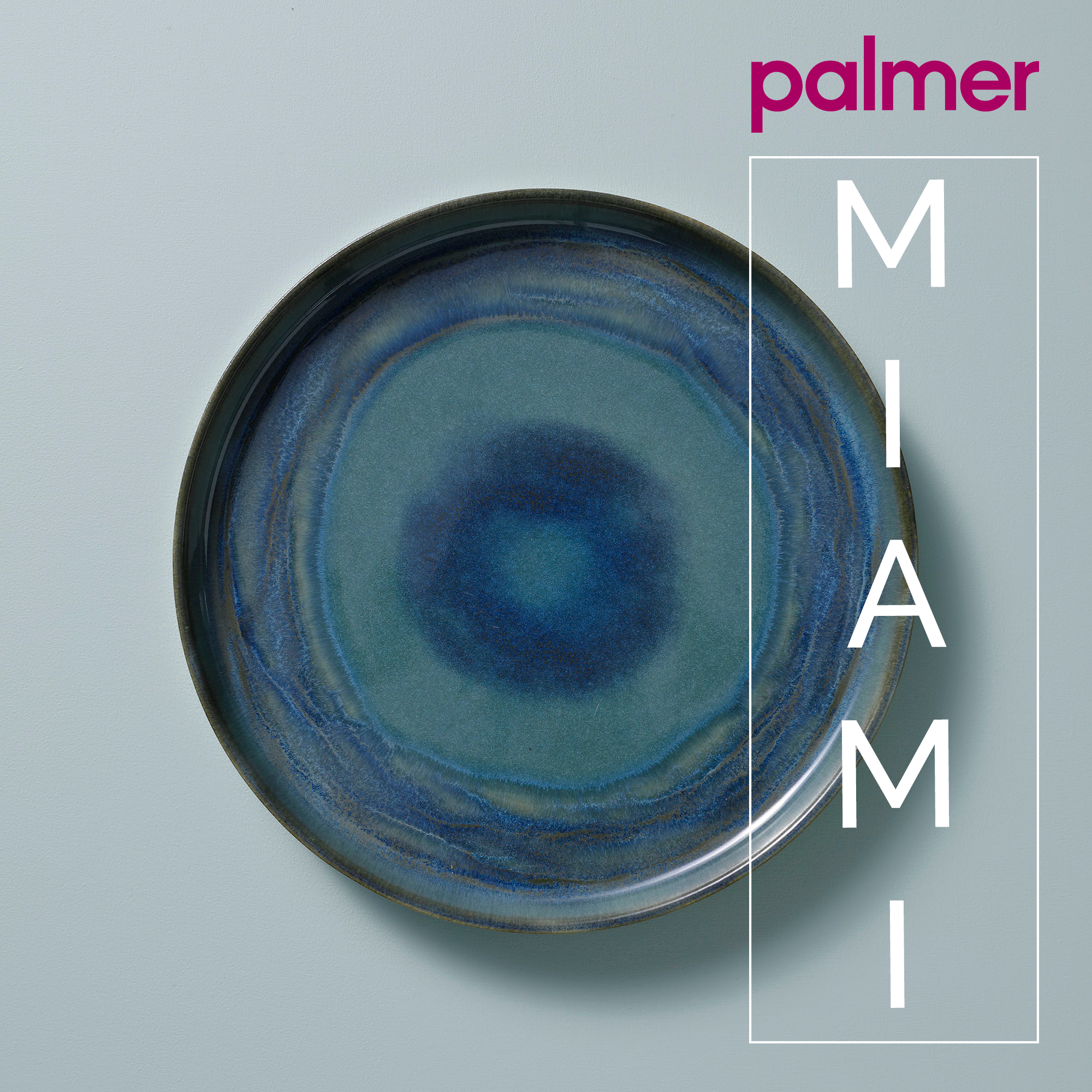 Palmer Serviesset Miami Stoneware 6-persoons 24-delig Groen