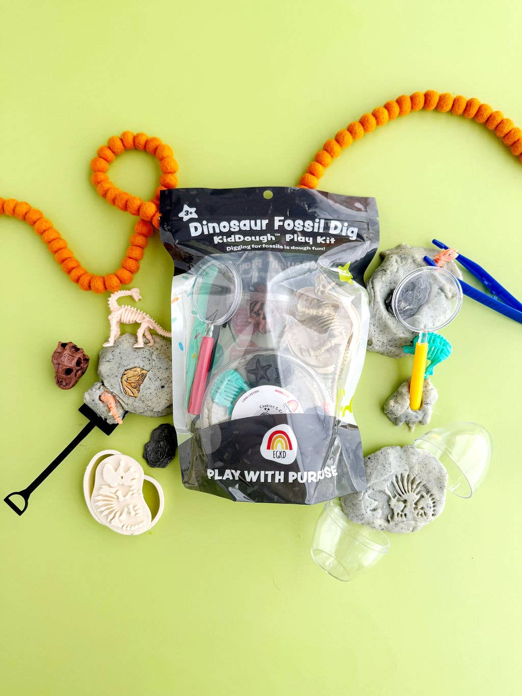 Knete Set Dinosaurier-Fossilien