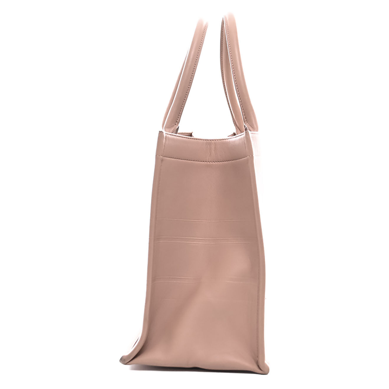 Dior Sac cabas Book Tote Medium en Cuir beige - Très bon état - L.36 cm
