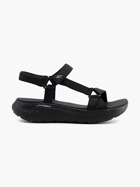 Skechers SONIC LITE SANDAL Sandalette Schwarz