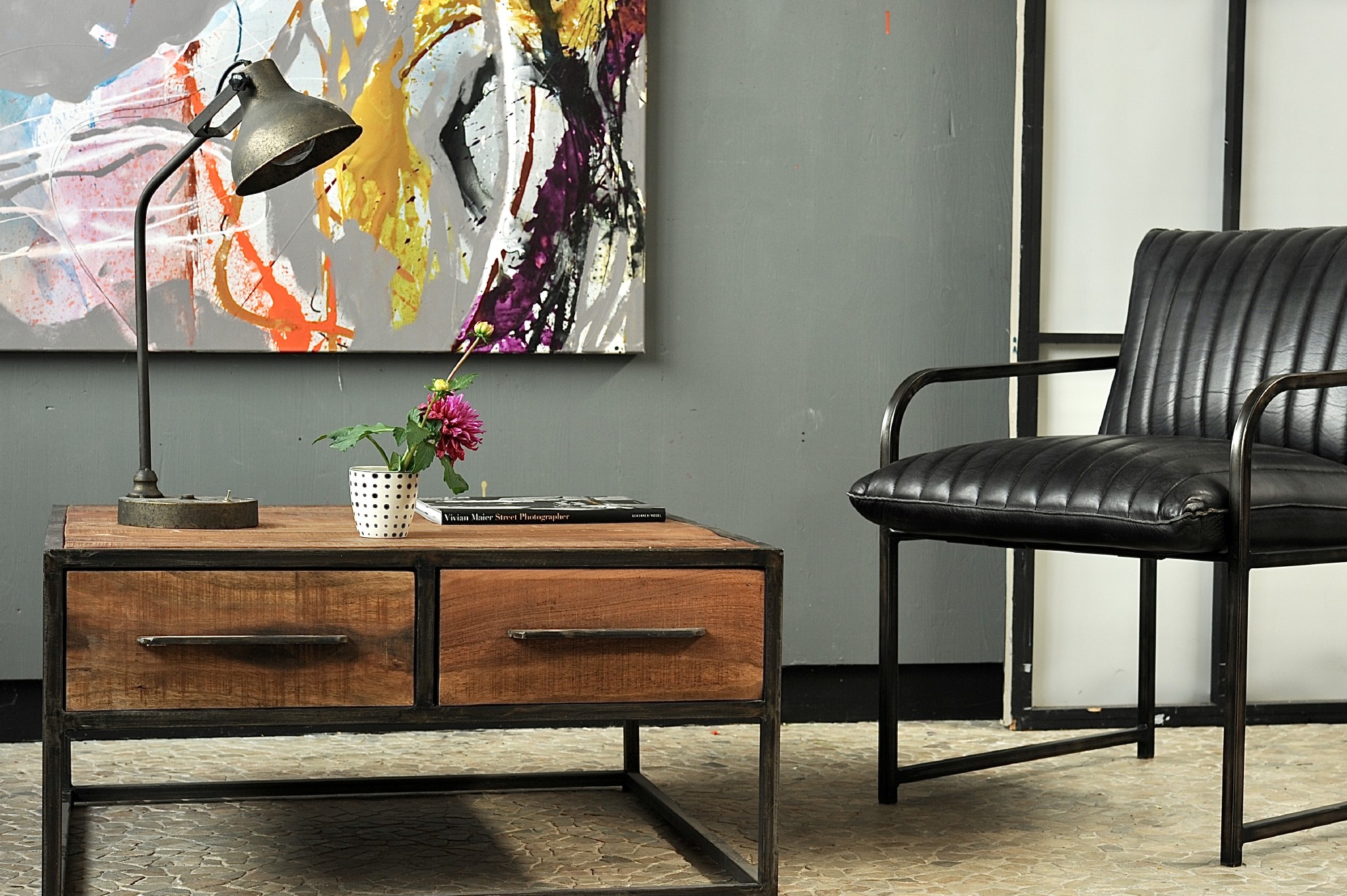 Couchtisch 'Sveg', L 80 cm, B 80 cm, H 40 cm von fischer's lagerhaus