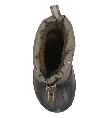 Mikk-Line Winterstiefel - Chocolate Chip m. Gold