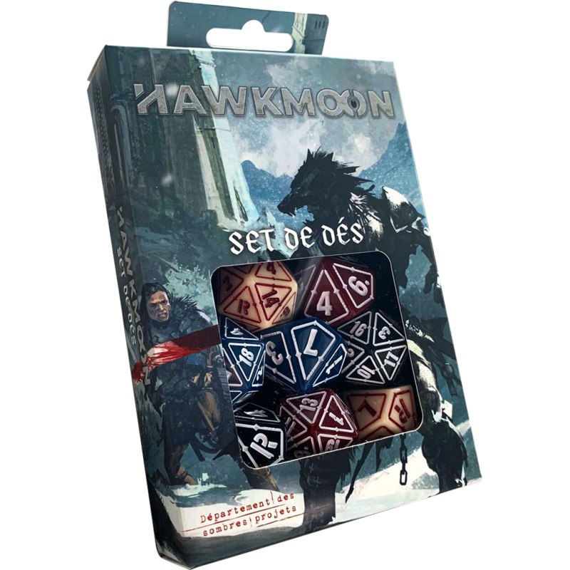 HAWKMOON - Set de Dés