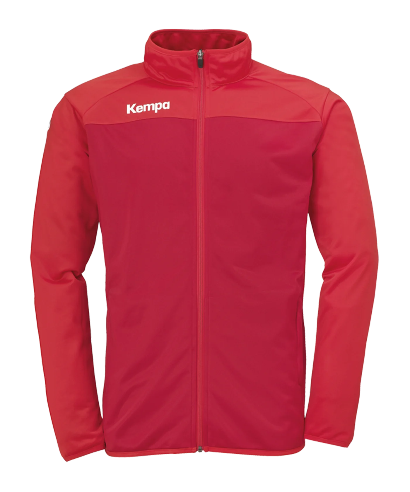 Kempa Prime Polyesterjacke Kids Rot F03