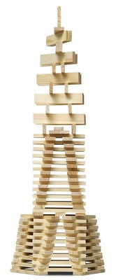 Micki Byggestaver 200 stk, Natur