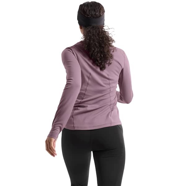 T-shirt randonnée ARC'TERYX TAEMA THM CREW LS W INTERSTELLAR HEATHER