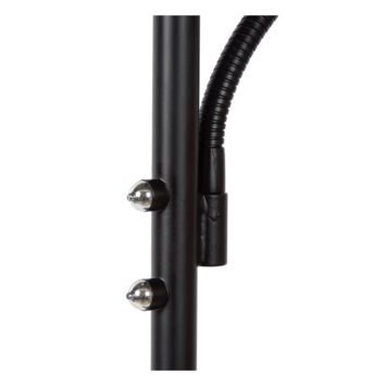 Lucide vloerlamp Zenith zwart