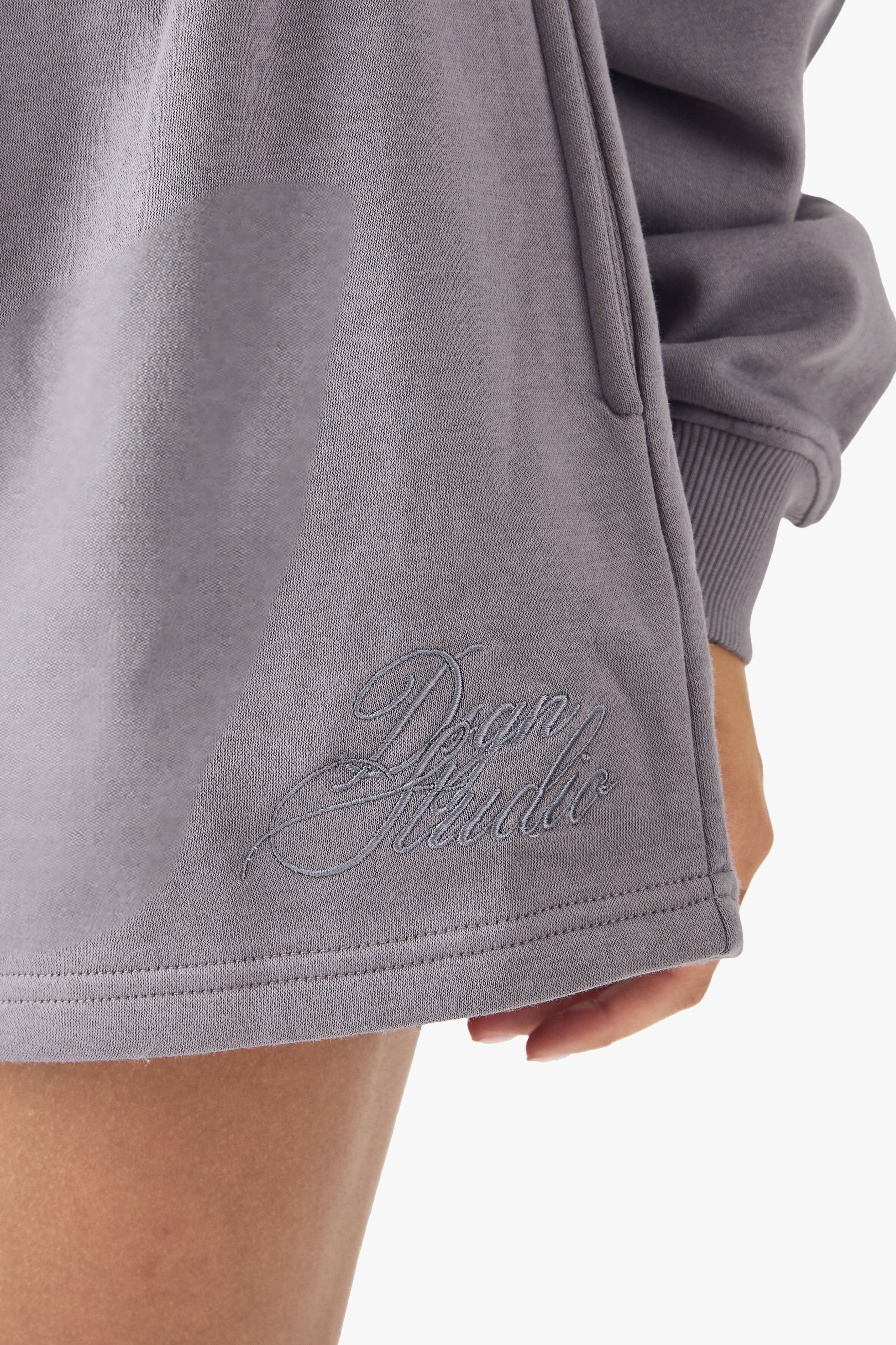 DSGN Studio Script Short Sweat à Broder