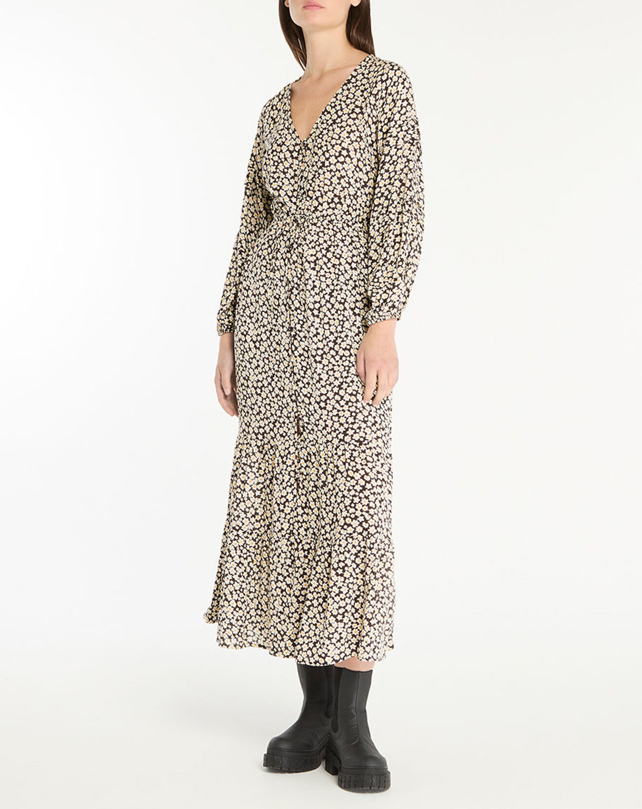 Billabong Robe longue Good Today Daisy Print multicolore