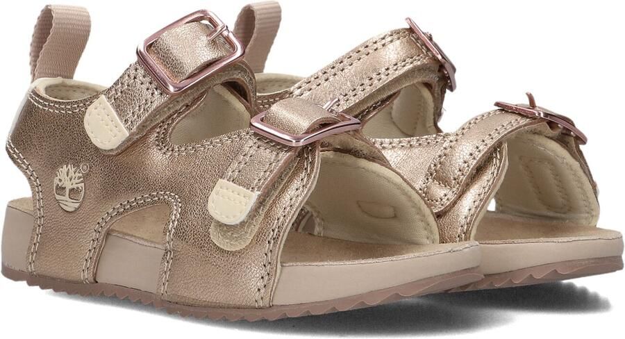 TIMBERLAND Gouden Sandalen Castle Island Backstrap