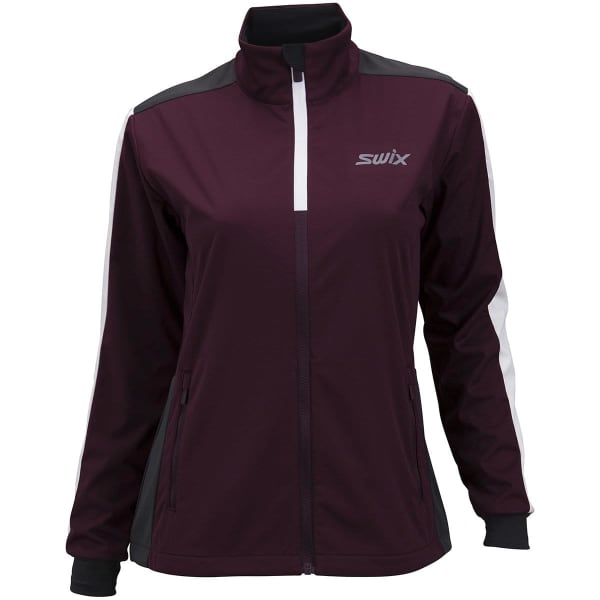 Veste ski de fond SWIX CROSS JACKET WOMEN DARK AUBERGINE