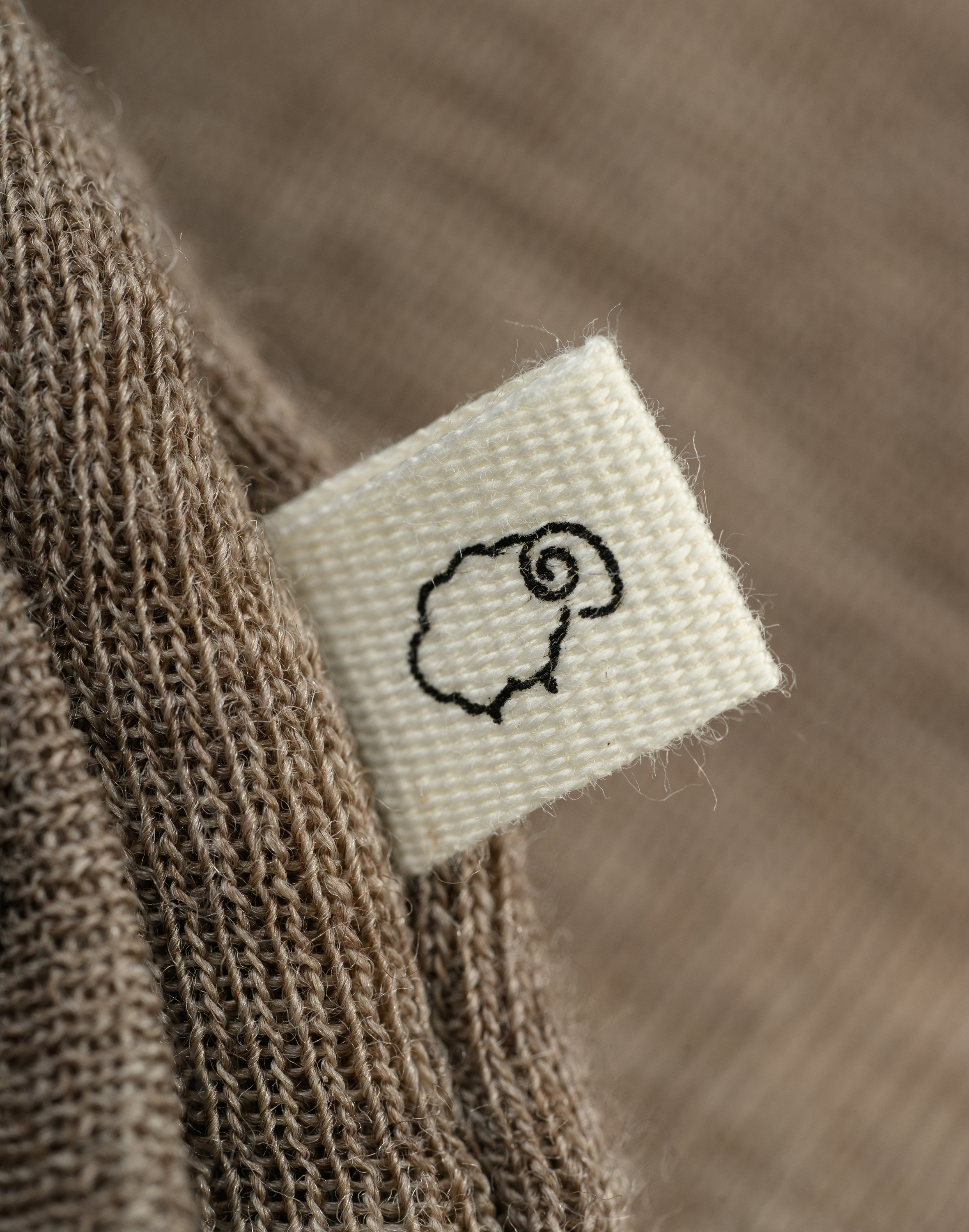 Wikkelshirt van merinowol voor baby's