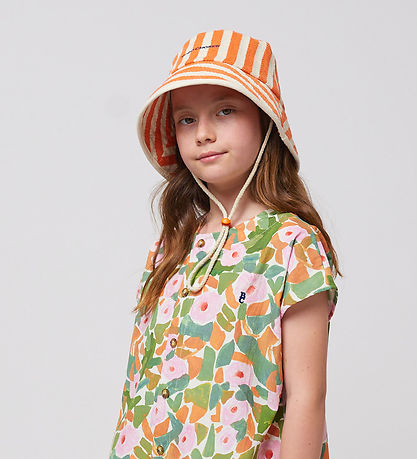 Bobo Choses Sommerhut - Striped - Orange