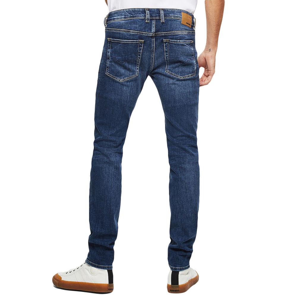 Diesel Jean Skinny-Slim Bleu Homme Diesel Sleenker