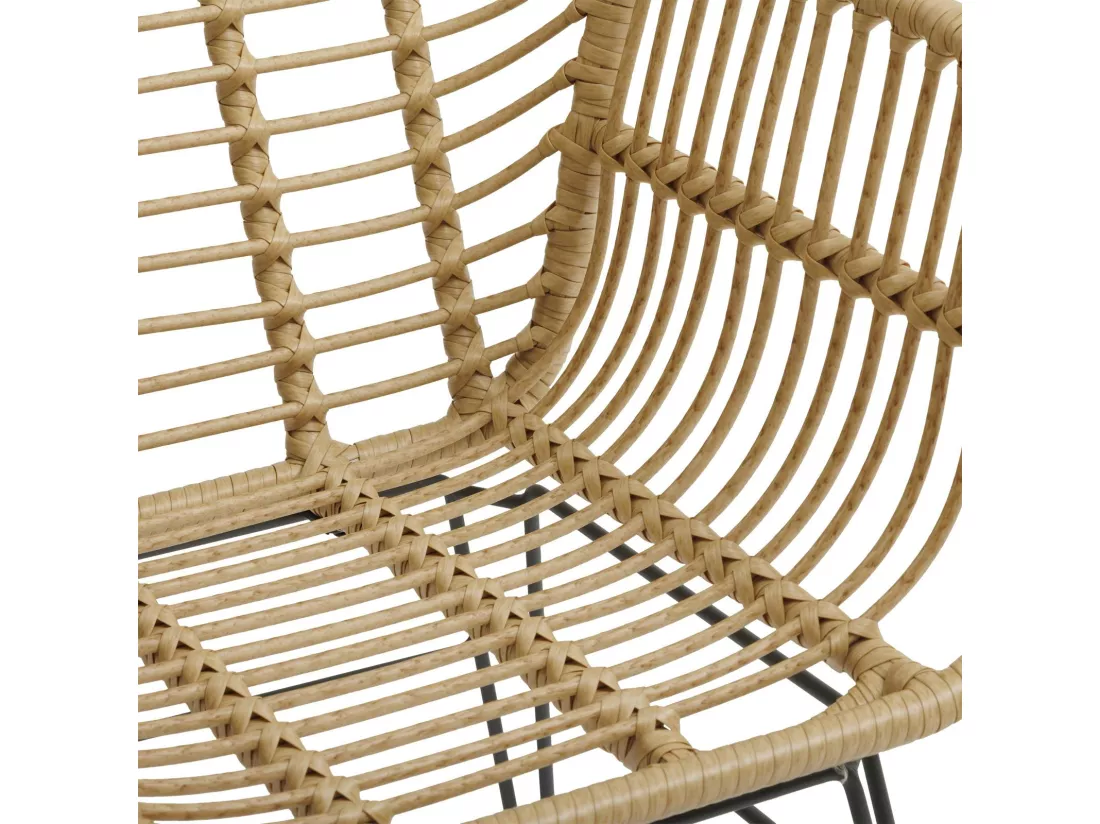 Fauteuil en rotin synthétique (lot 2) GRENADE