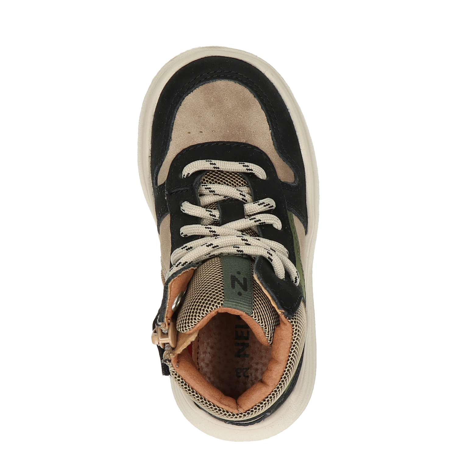 jongens sneaker Nelson Kids Beige