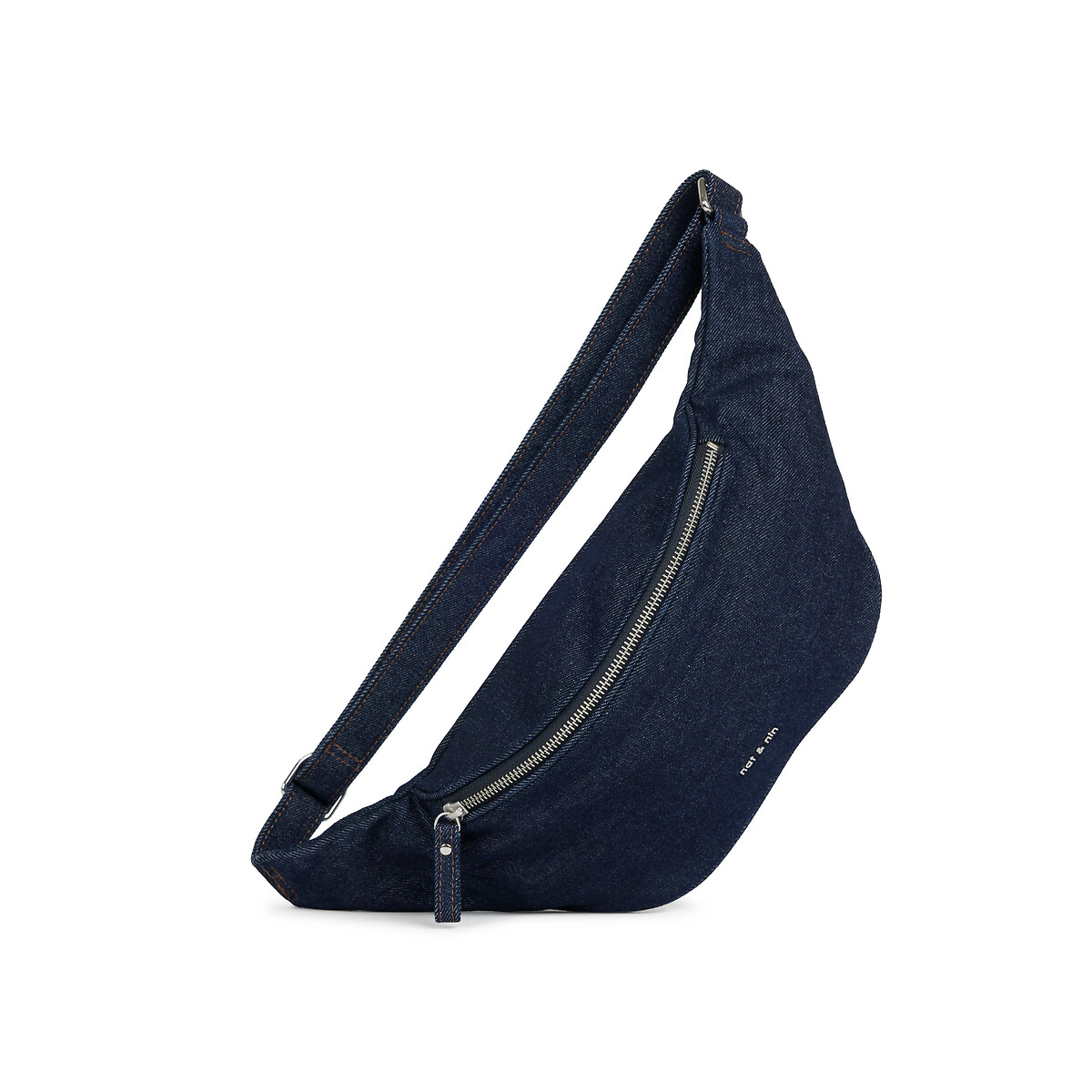 NAT & NIN<br>Bolsa de cintura em jeans bruto TRACY