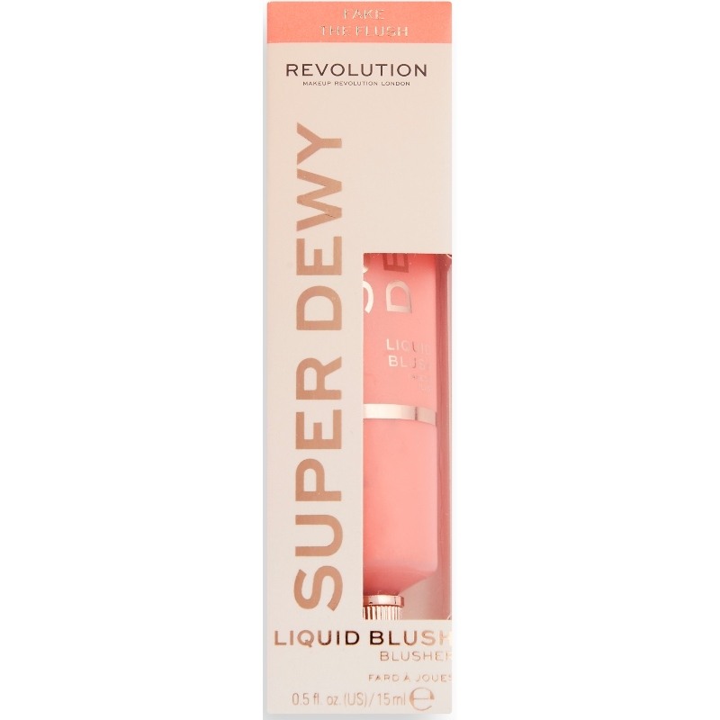 Makeup Revolution Superdewy Liquid Blush 15 ml - Fake The Flush