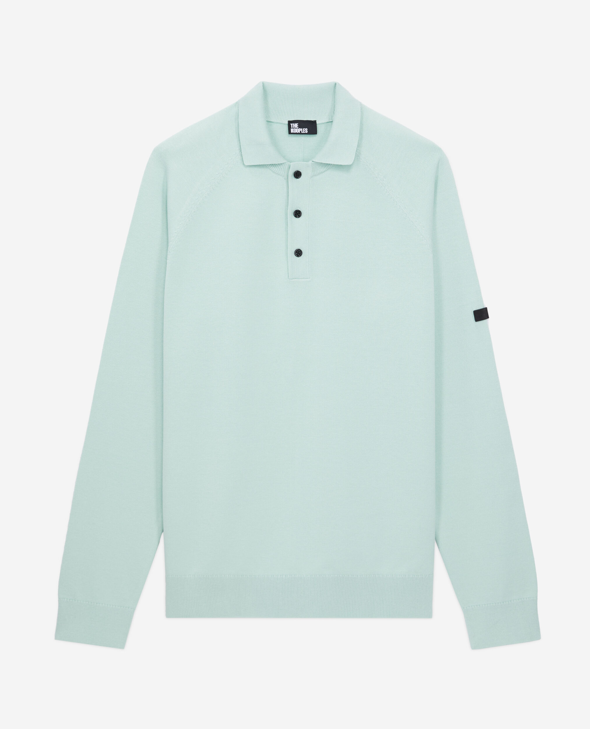 Polo vert en maille