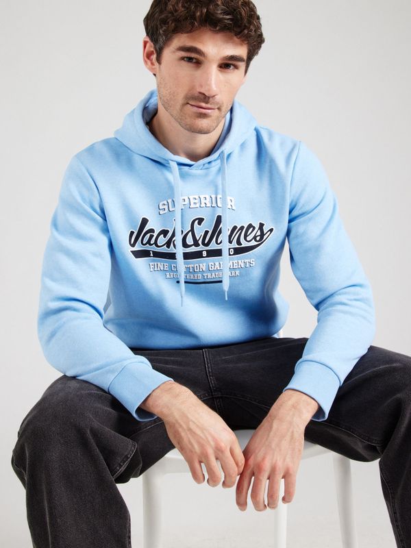 Jack & Jones - Logo 2 - Hoodie - Groen - 70% Katoen, 30% Polyester