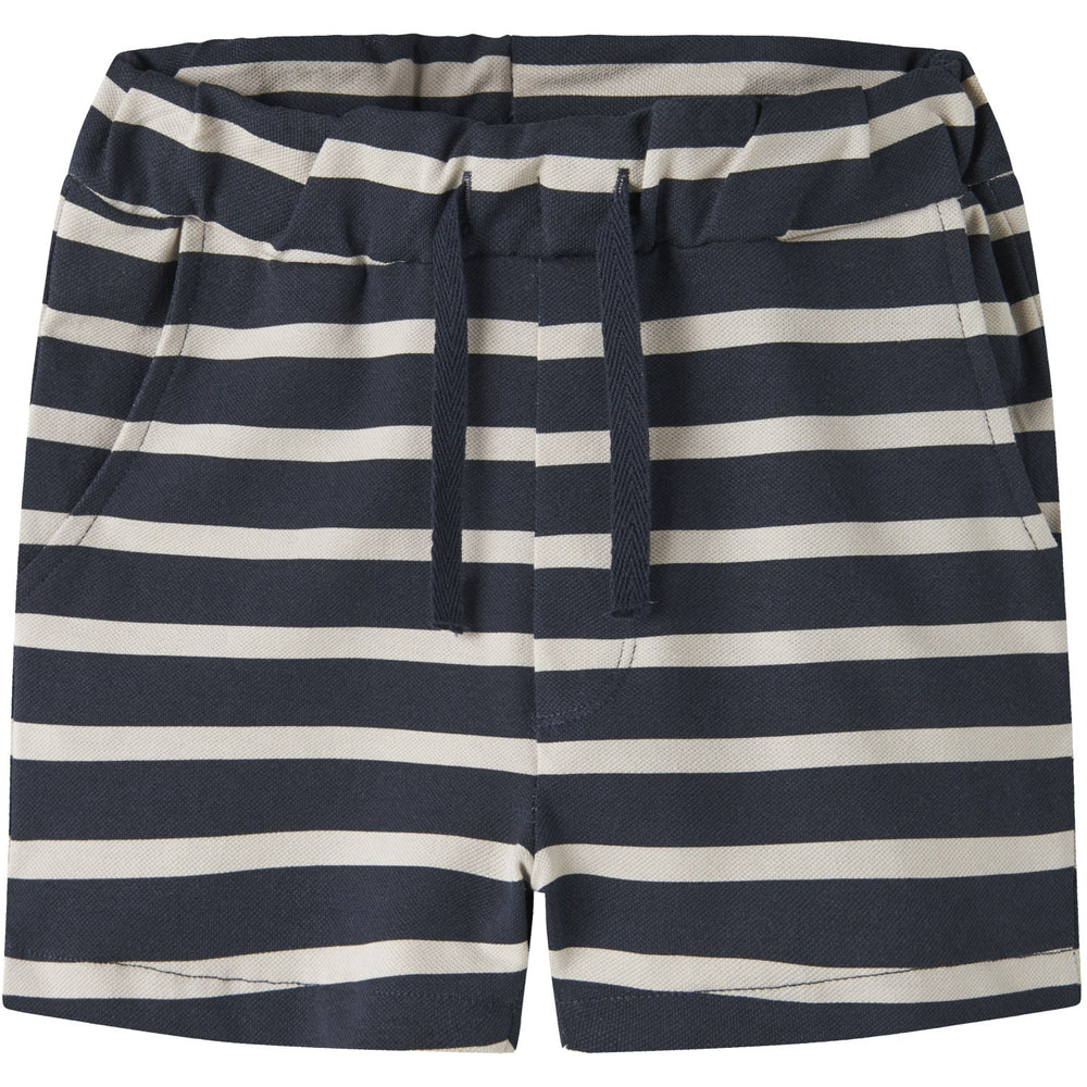 Køb Name It Navy Blazer Chateau Gray Nmmvolo Nreg Shorts