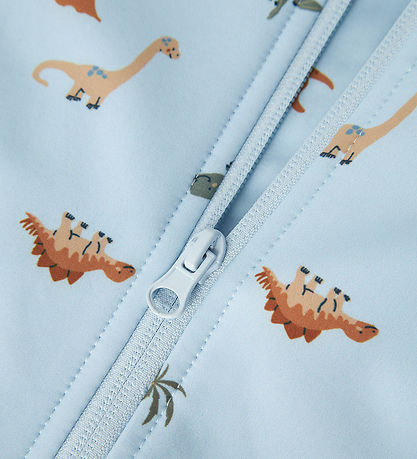 Name It Softshellanzug m. Fleece - NbmAlfa08 - Skyway/Mini Dino
