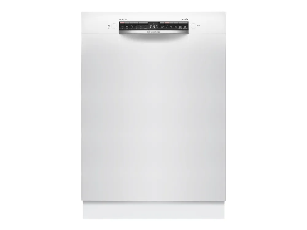 Bosch Serie | 6 SMU6ZCW10S - Opvaskemaskine - til indbygning - Wi-Fi - Niche - bredde: 60 cm - dybde: 55 cm - højde: 81.5 cm - hvid
