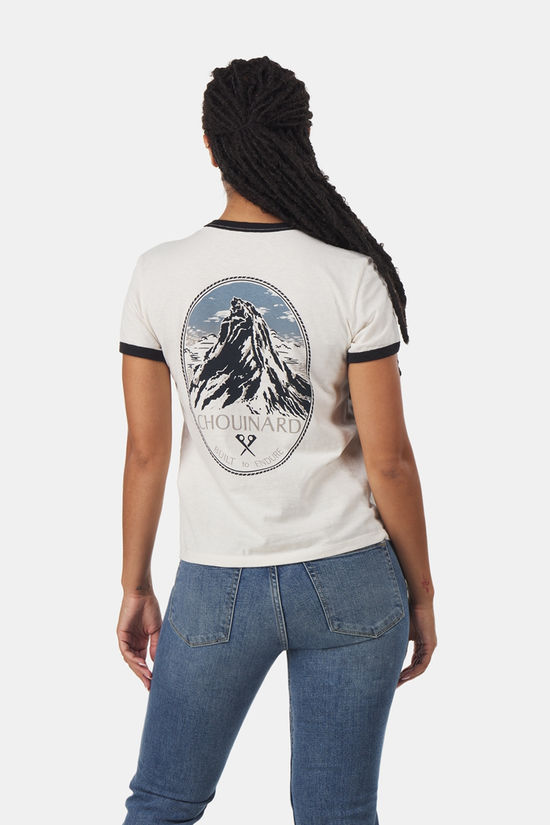 Patagonia Patagonia Chouinard Crest Ringer Responsibili-Tee Dames