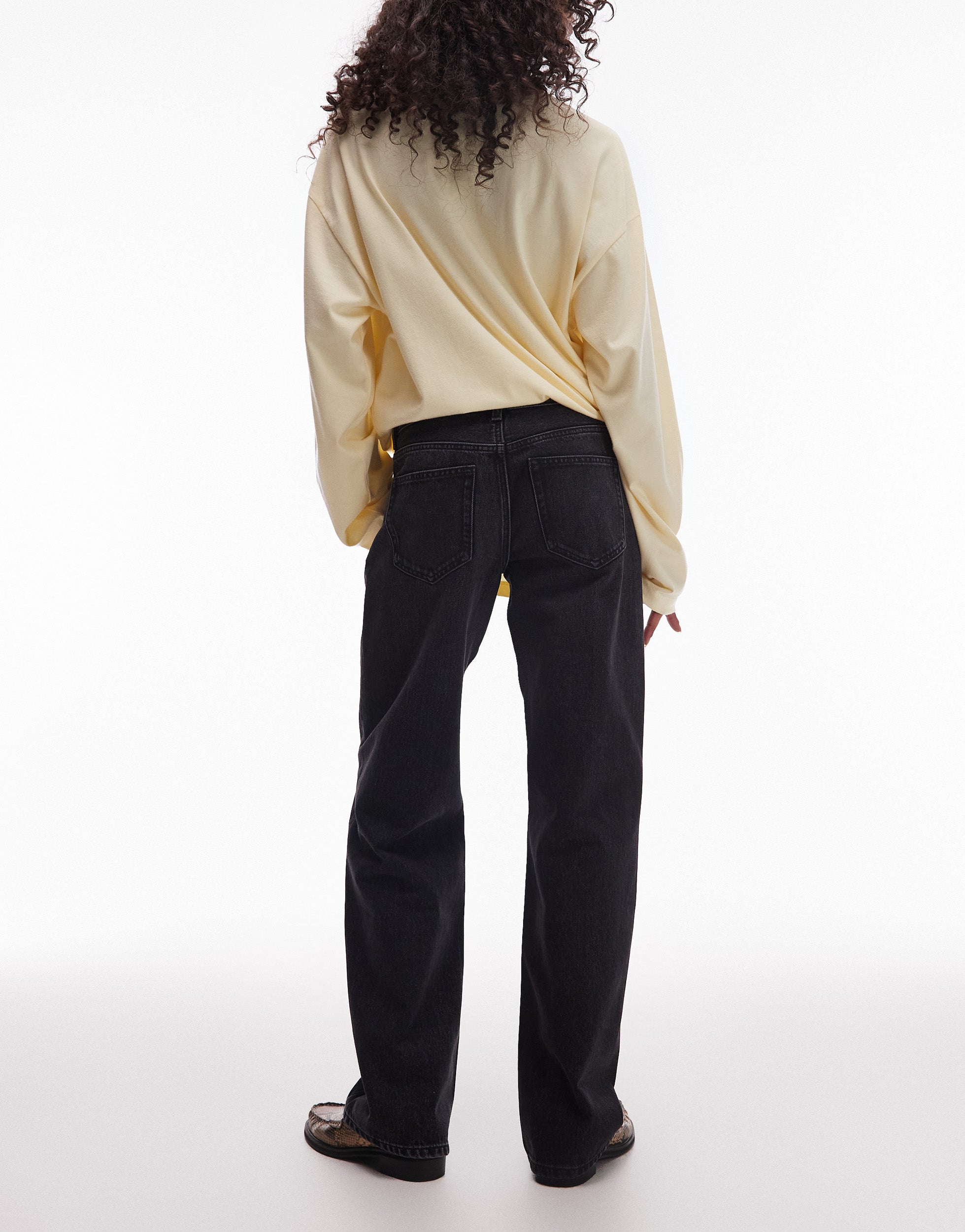 TSEMBER Low rise Wide leg fit Jeans